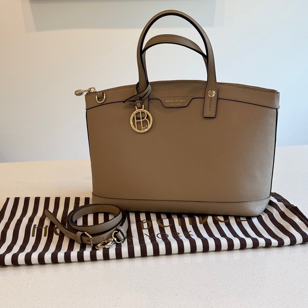 Henri Bendel Taupe Women's Satchel